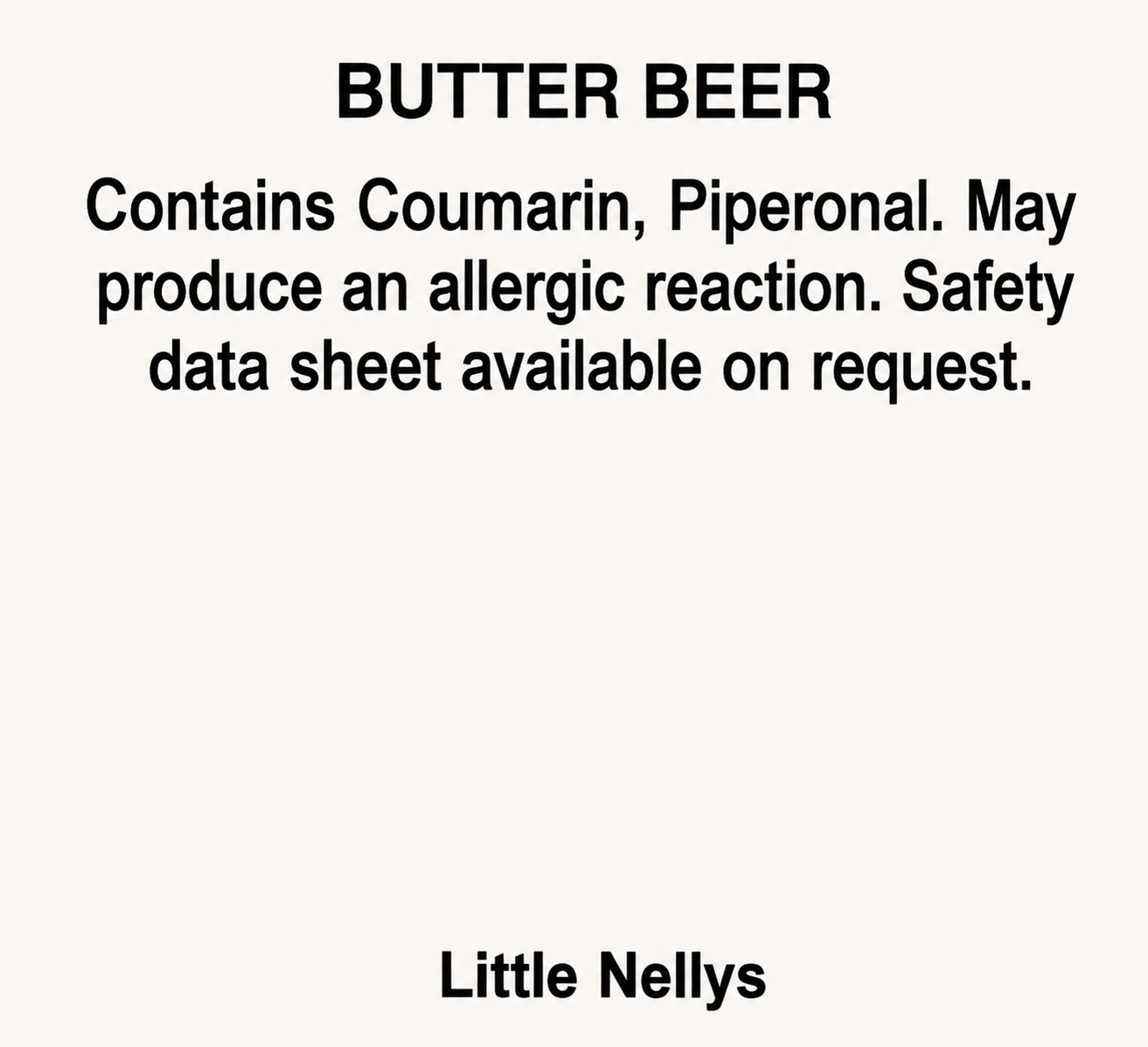 Butter Beer