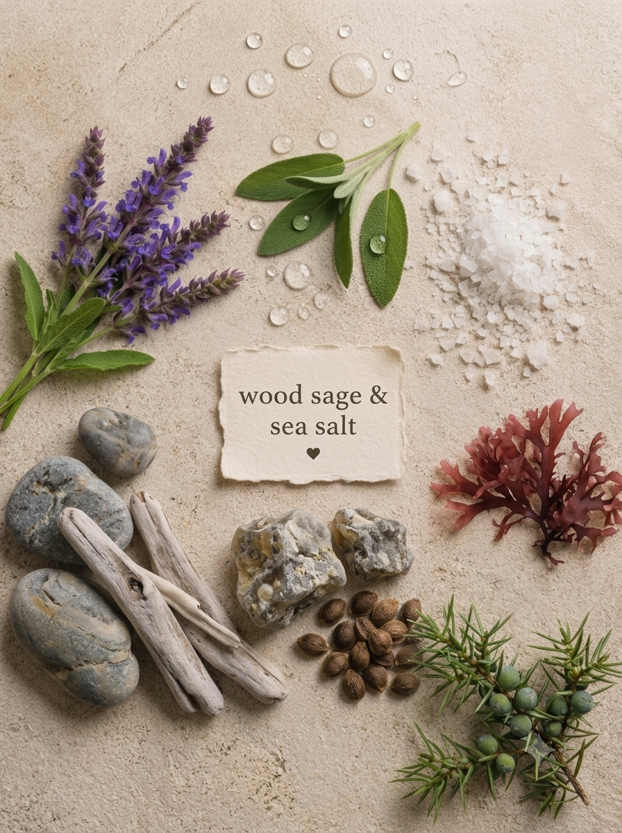 Wood sage & sea salt