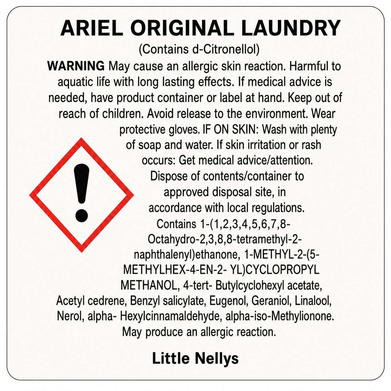 Ariel Original Laundry