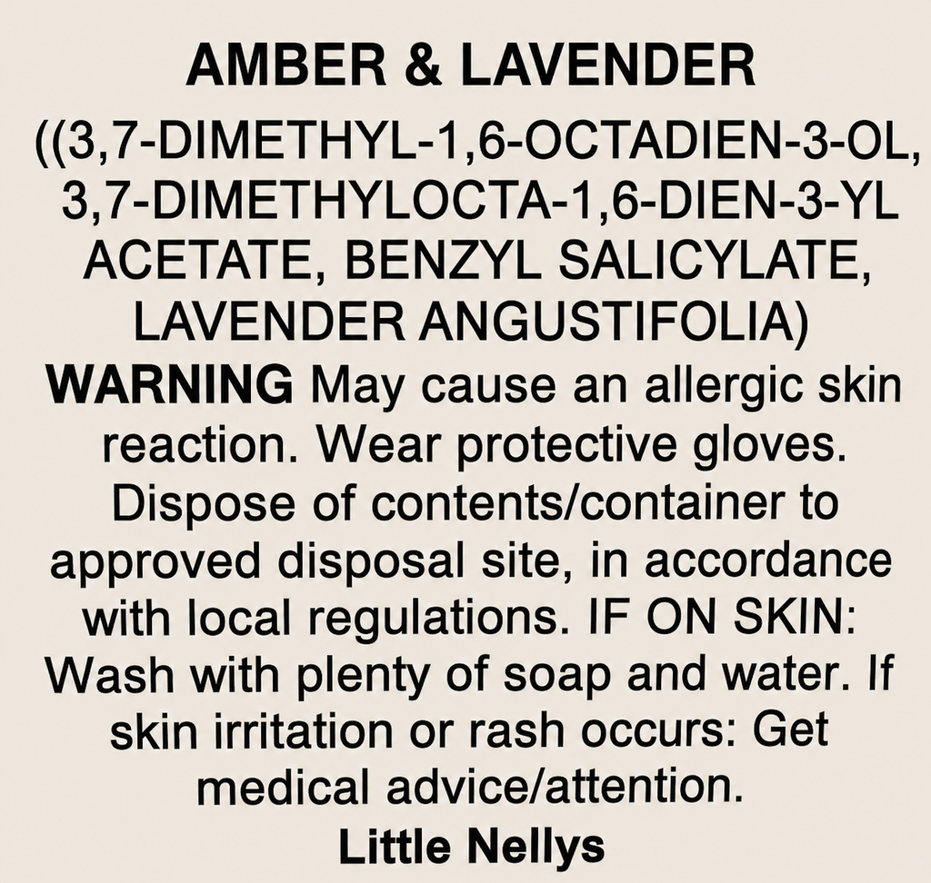 Amber & Lavander