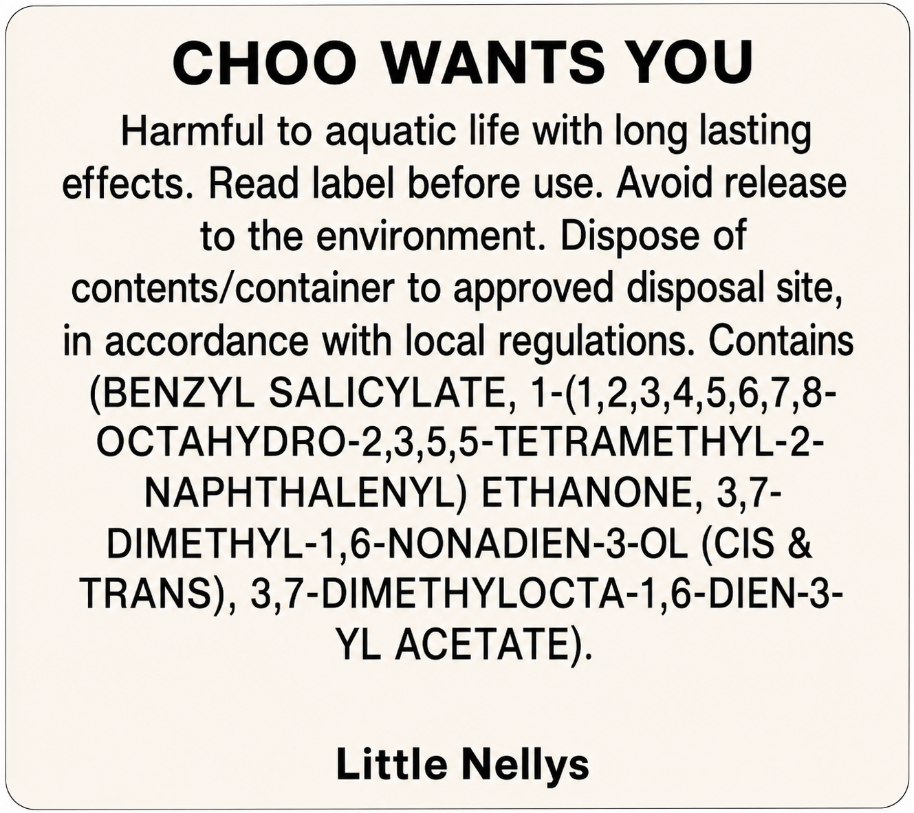 Choo Wants You
