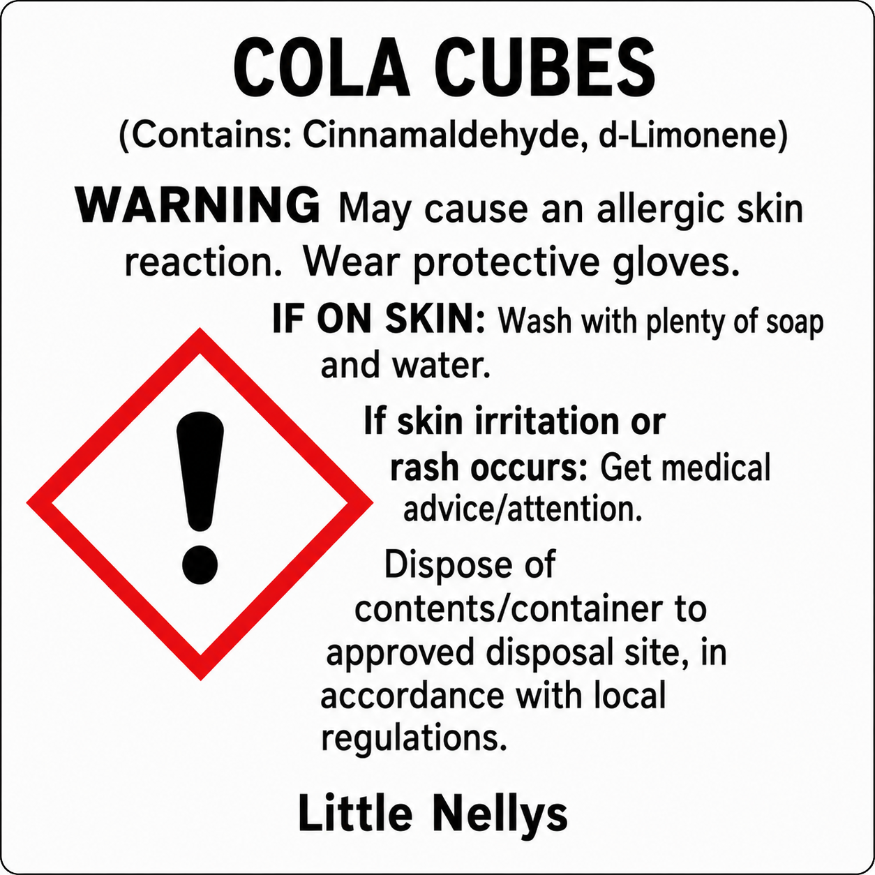 Cola Cubes